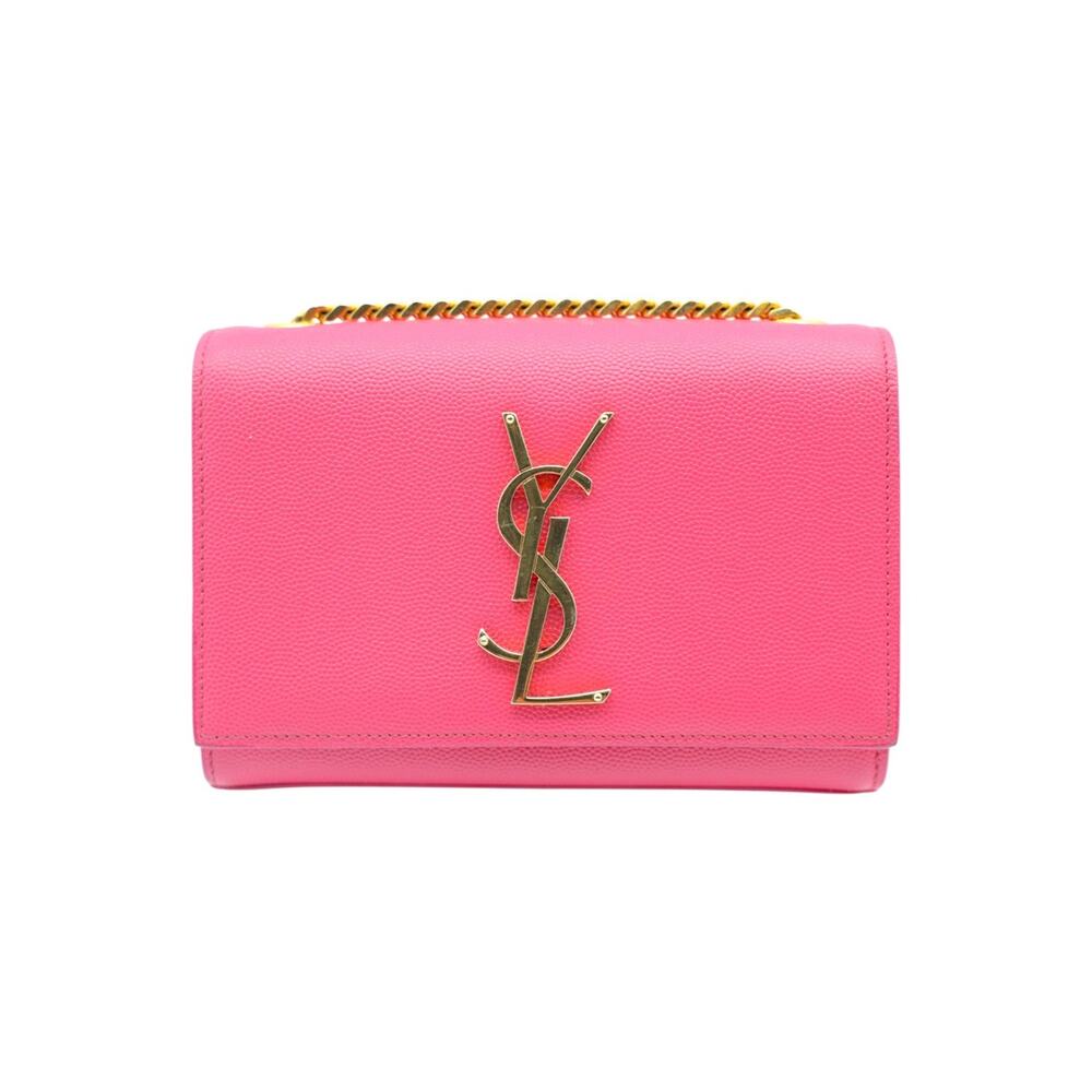 YSL Saint Laurent Small Kate Crossbody Bag In Pink